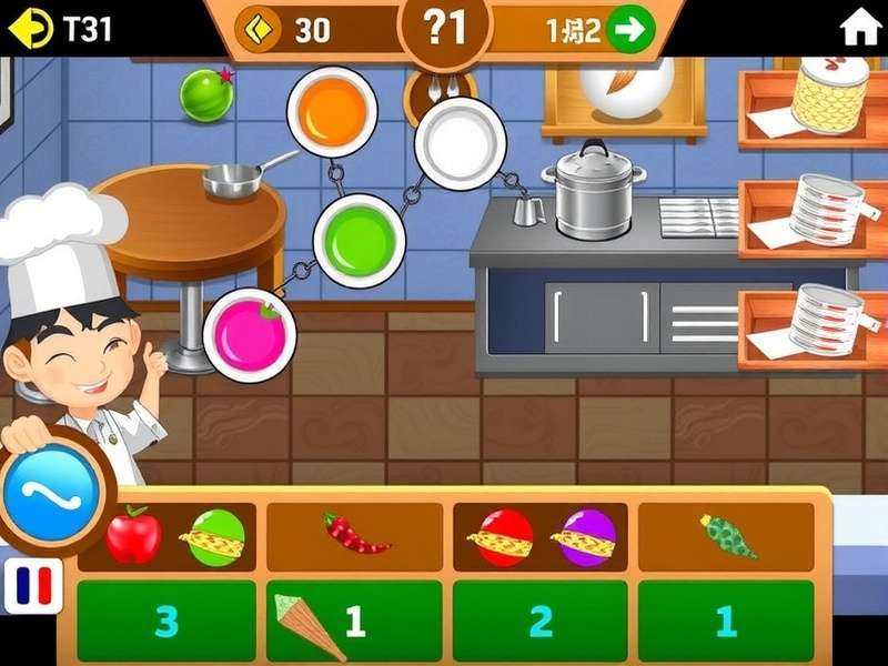 Spicy Spice Odyssey Cooking Interface